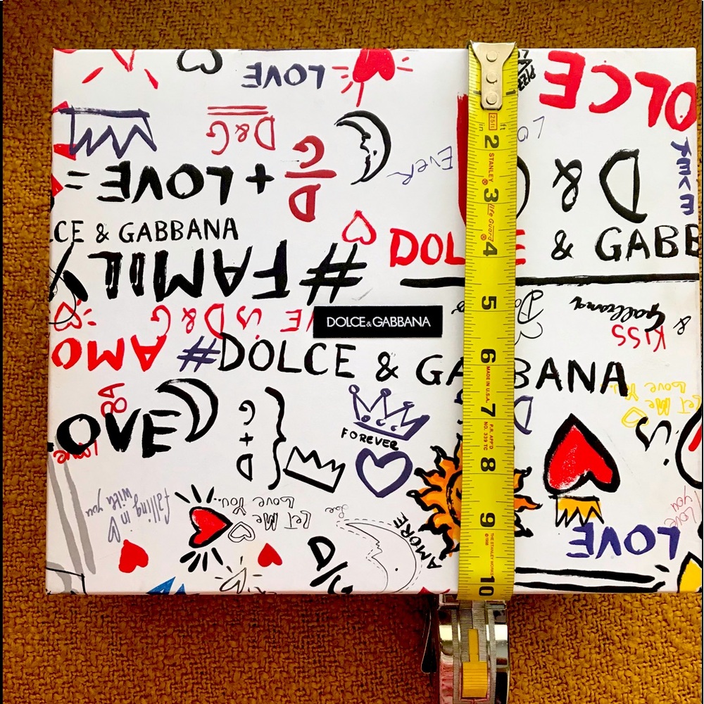 Shoe box- Dolce & Gabbana aka D & G; Authentic, Limited Edition Big. Excellent